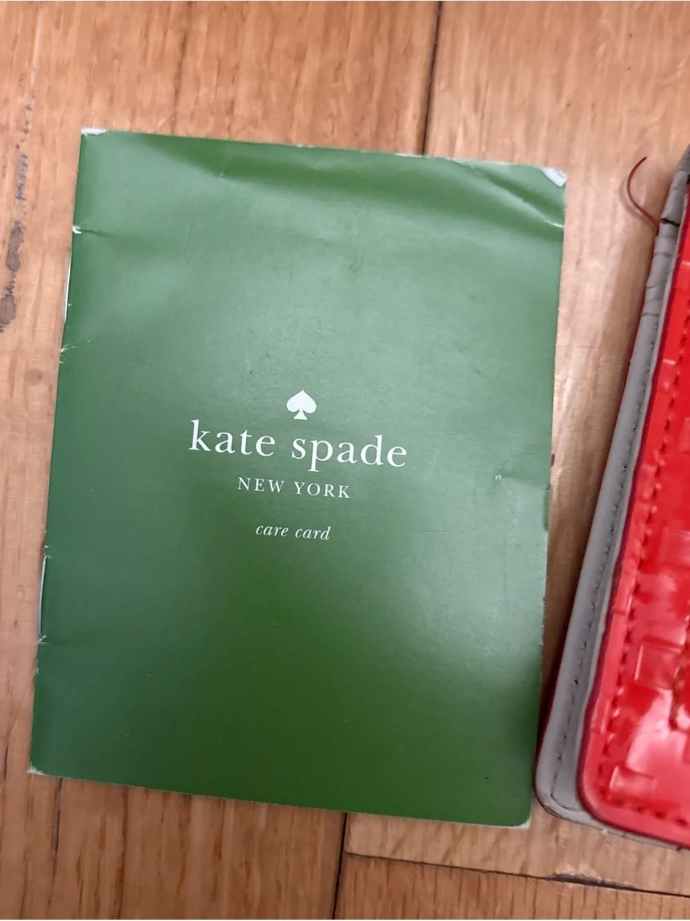 Kate Spade  Lavender orange & yellow Geometric Tote with Red Wallet